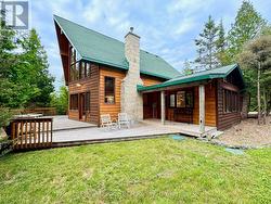 Large deck area & private master walkout deck. -