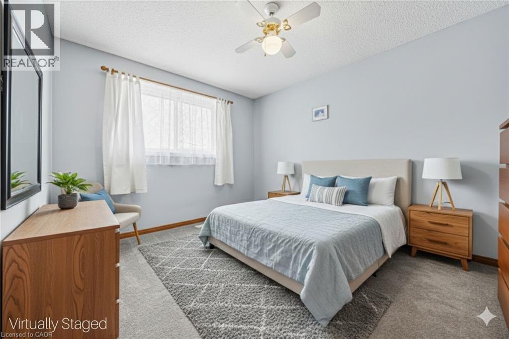 Virtually Staged - 43 Everest Street, Hamilton, ON - Indoor Photo Showing Bedroom