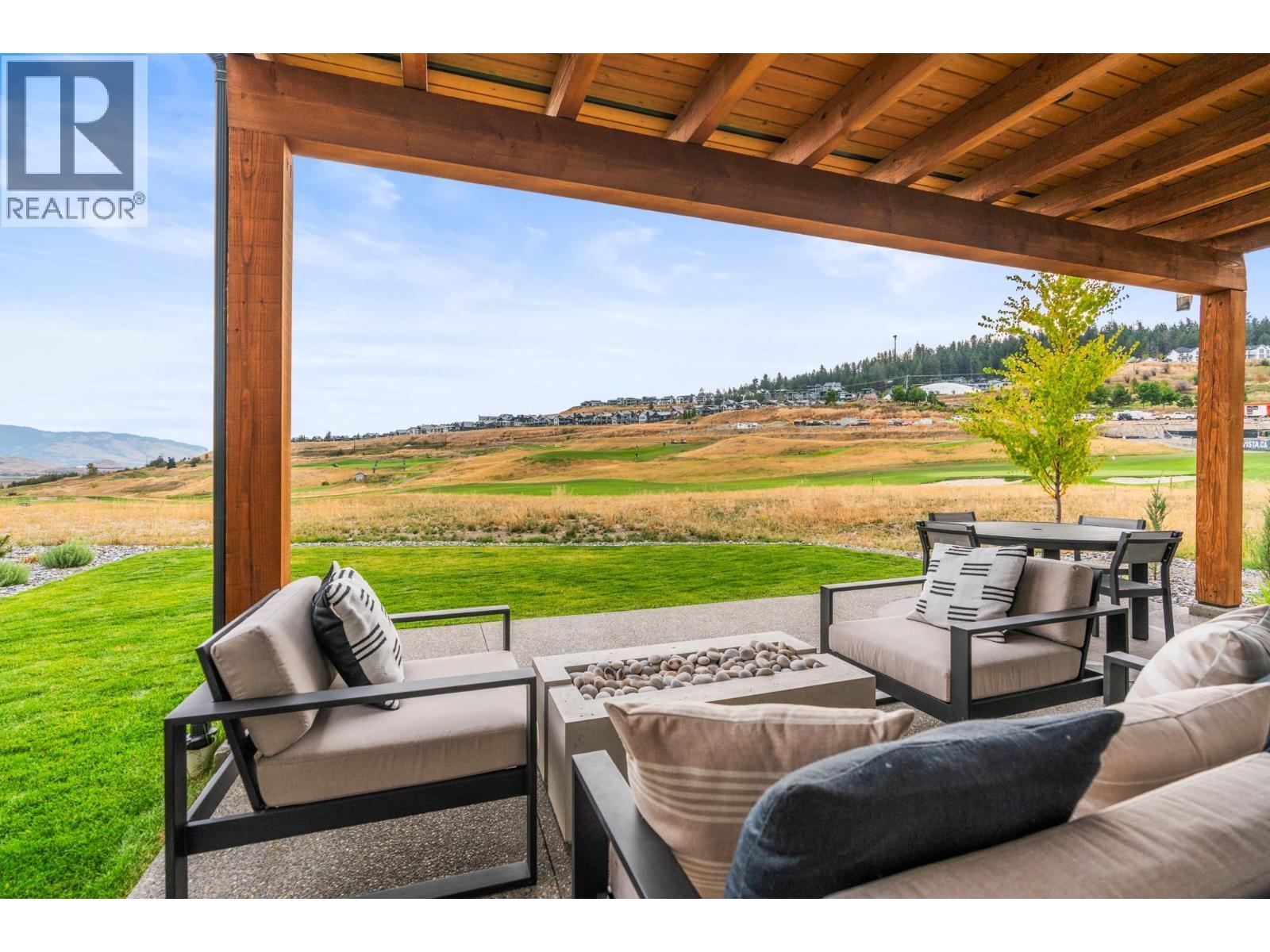 105 Predator Ridge Drive Unit# 22, Vernon, BC - Outdoor With Deck Patio Veranda With View