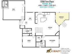 Floorplan main floor -