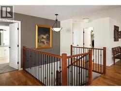 Elegant staircase to downstairs -