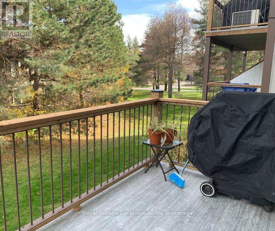 Private balcony - 378 Mariners Way, Collingwood, ON - Outdoor With Balcony With Exterior