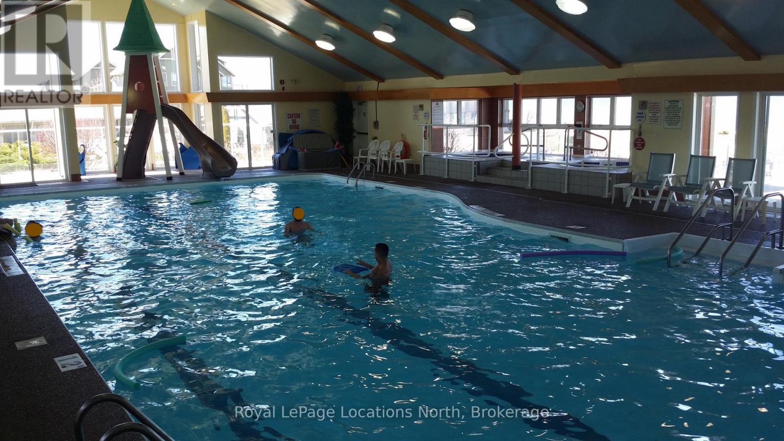 Indoor pool - 378 Mariners Way, Collingwood, ON - Indoor Photo Showing Other Room