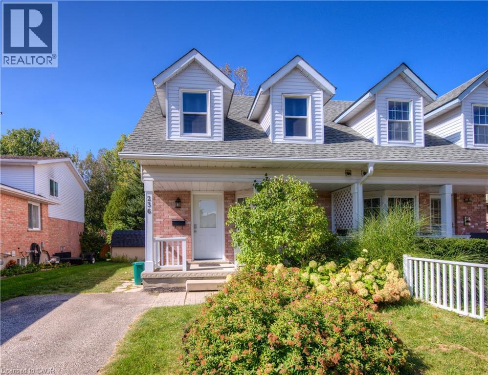 236 Bankside Drive, Kitchener, ON - Outdoor With Facade