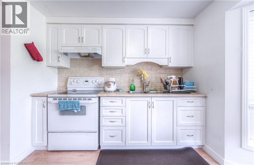 236 Bankside Drive, Kitchener, ON - Indoor Photo Showing Kitchen With Double Sink