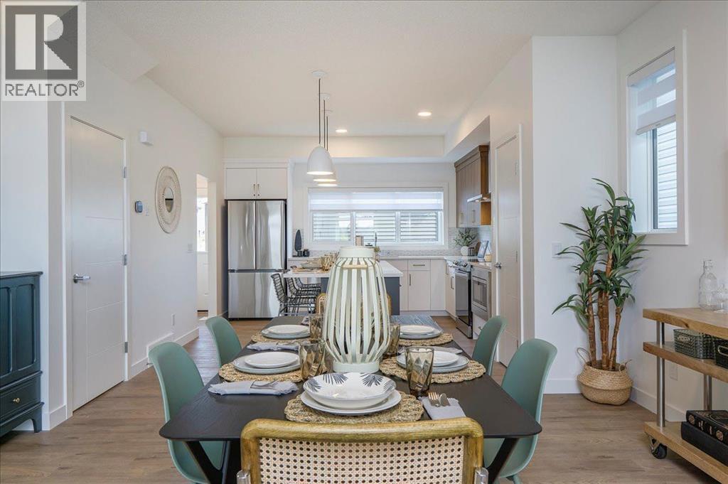 540 Legacy Circle Se, Calgary, AB - Indoor Photo Showing Dining Room