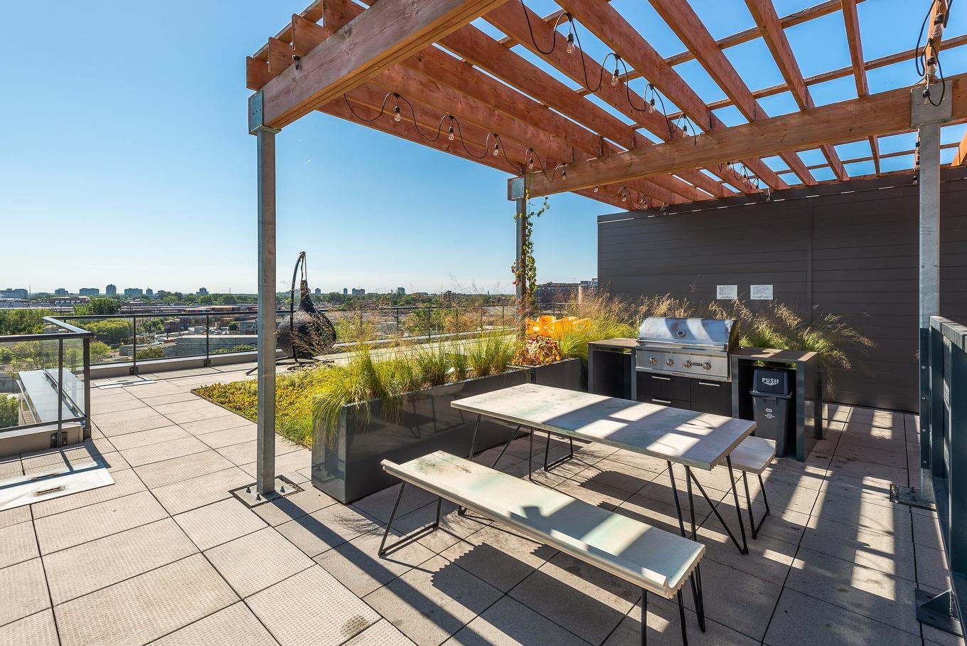 Terrasse - 612-1340 Rue Olier, Montréal (Le Sud-Ouest), QC - Outdoor With Deck Patio Veranda