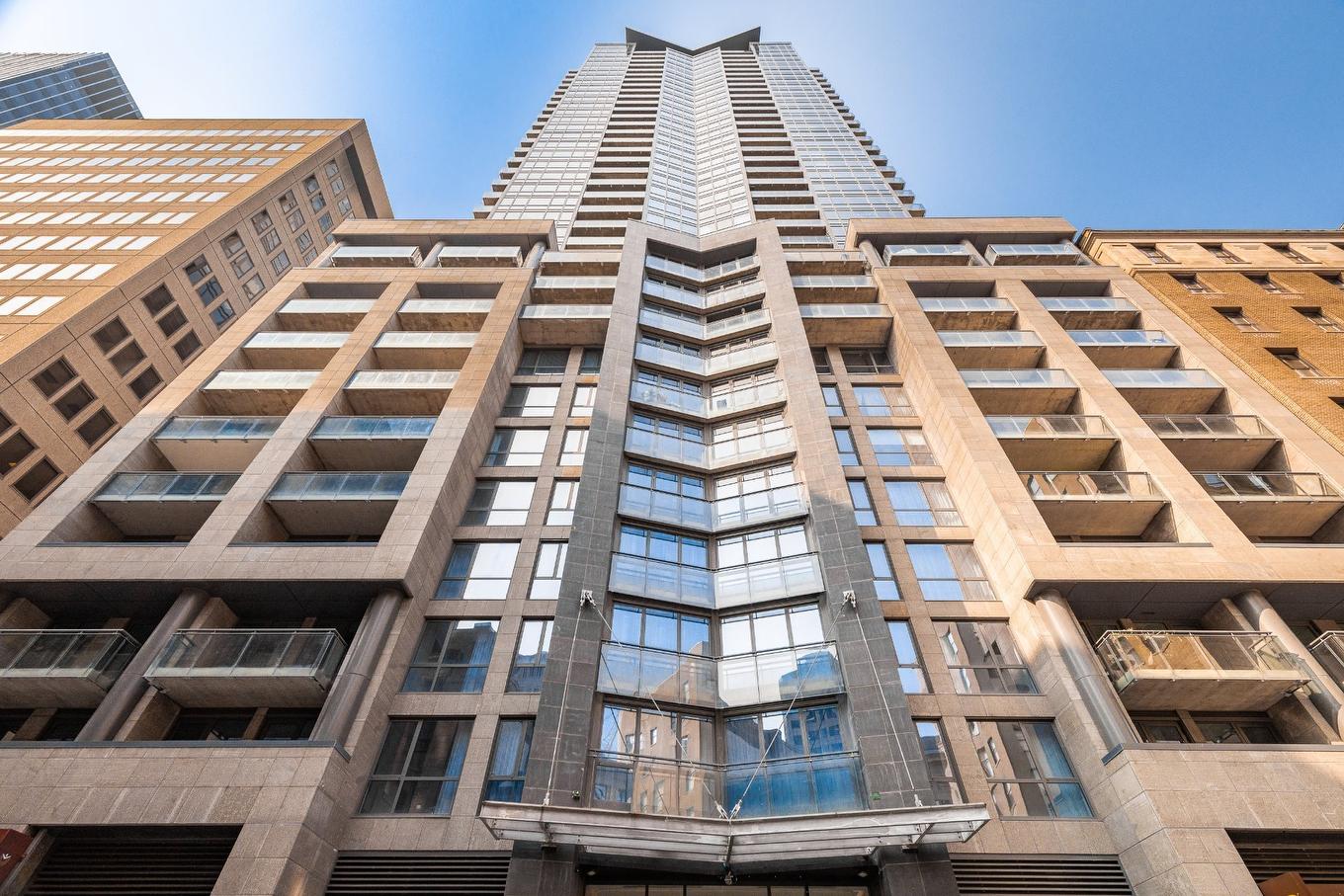 Exterior - 1009-1188 Av. Union, Montréal (Ville-Marie), QC - Outdoor With Facade