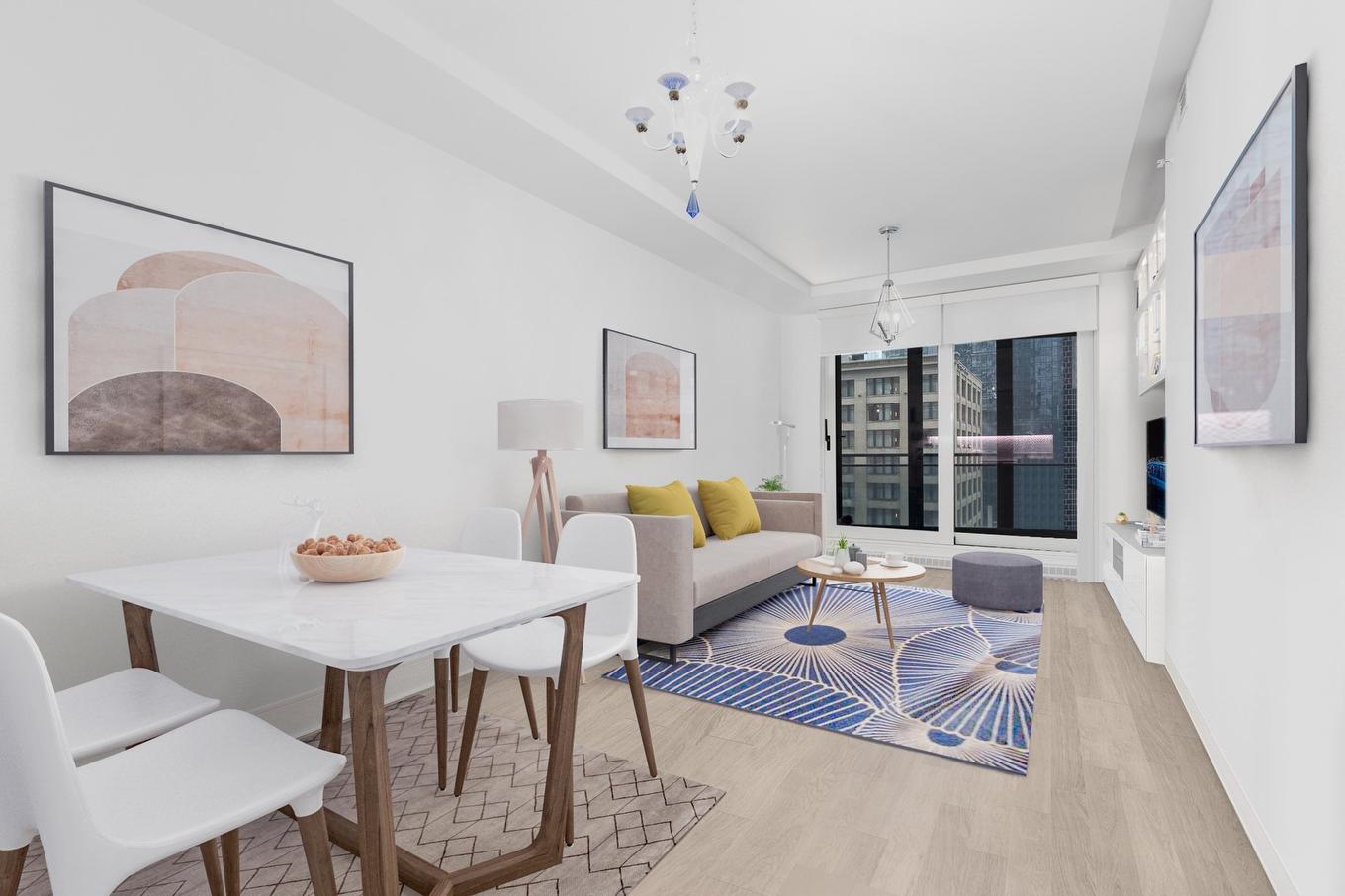 Overall view - 1009-1188 Av. Union, Montréal (Ville-Marie), QC - Indoor