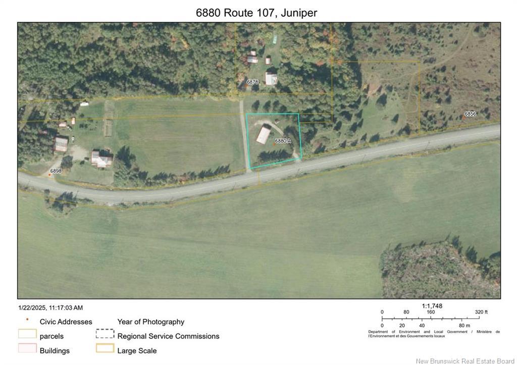 6880 Route 107, Juniper, NB