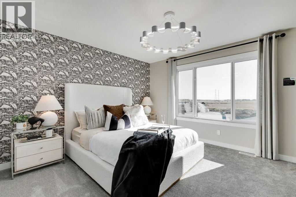 240 Layton Link Se, Airdrie, AB - Indoor Photo Showing Bedroom