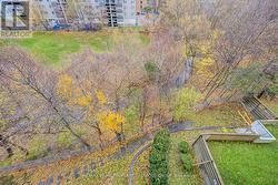 Balcony view of creek below -