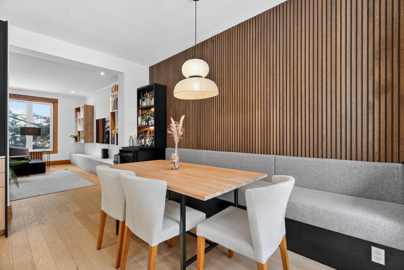 Dining room - 7022 Rue Garnier, Montréal (Rosemont/La Petite-Patrie), QC - Indoor Photo Showing Dining Room