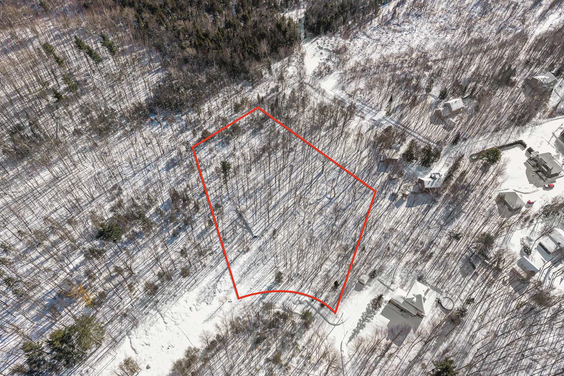 Photo aérienne - Rue Gaspard, Magog, QC