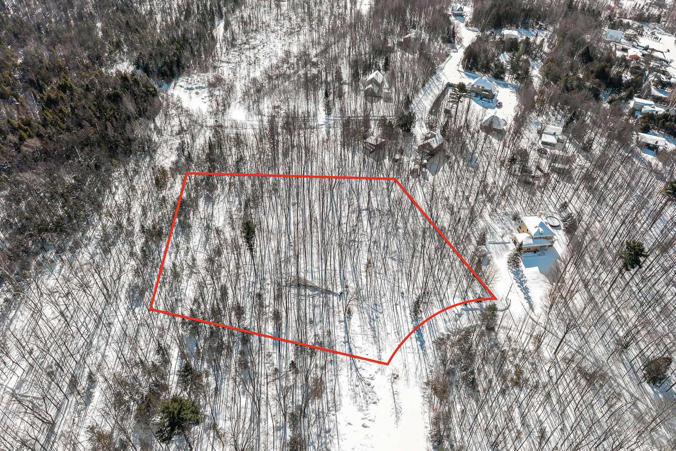 Photo aérienne - Rue Gaspard, Magog, QC