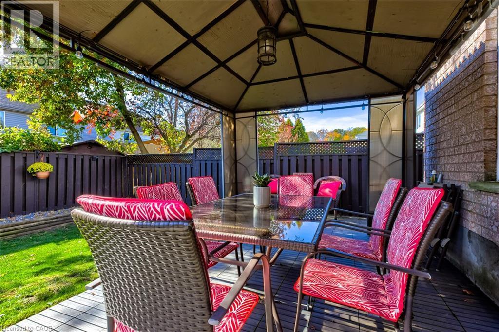 Gazebo View - 39 Karalee Crescent, Cambridge, ON - Outdoor With Deck Patio Veranda With Exterior