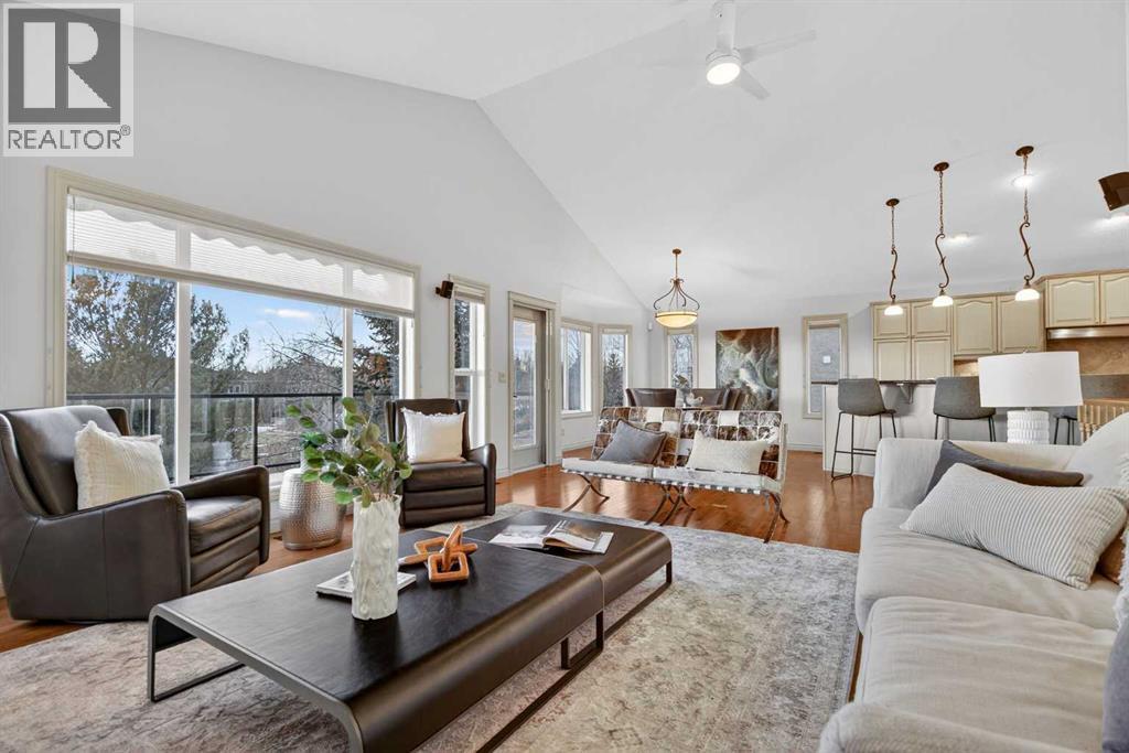 55 Billy Haynes Trail, Okotoks, AB - Indoor Photo Showing Living Room