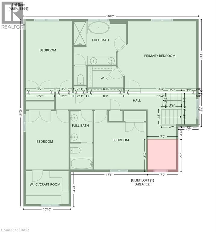 Floor Plan - Second Floor - 46 Stonebridge Place, Simcoe, ON - Other