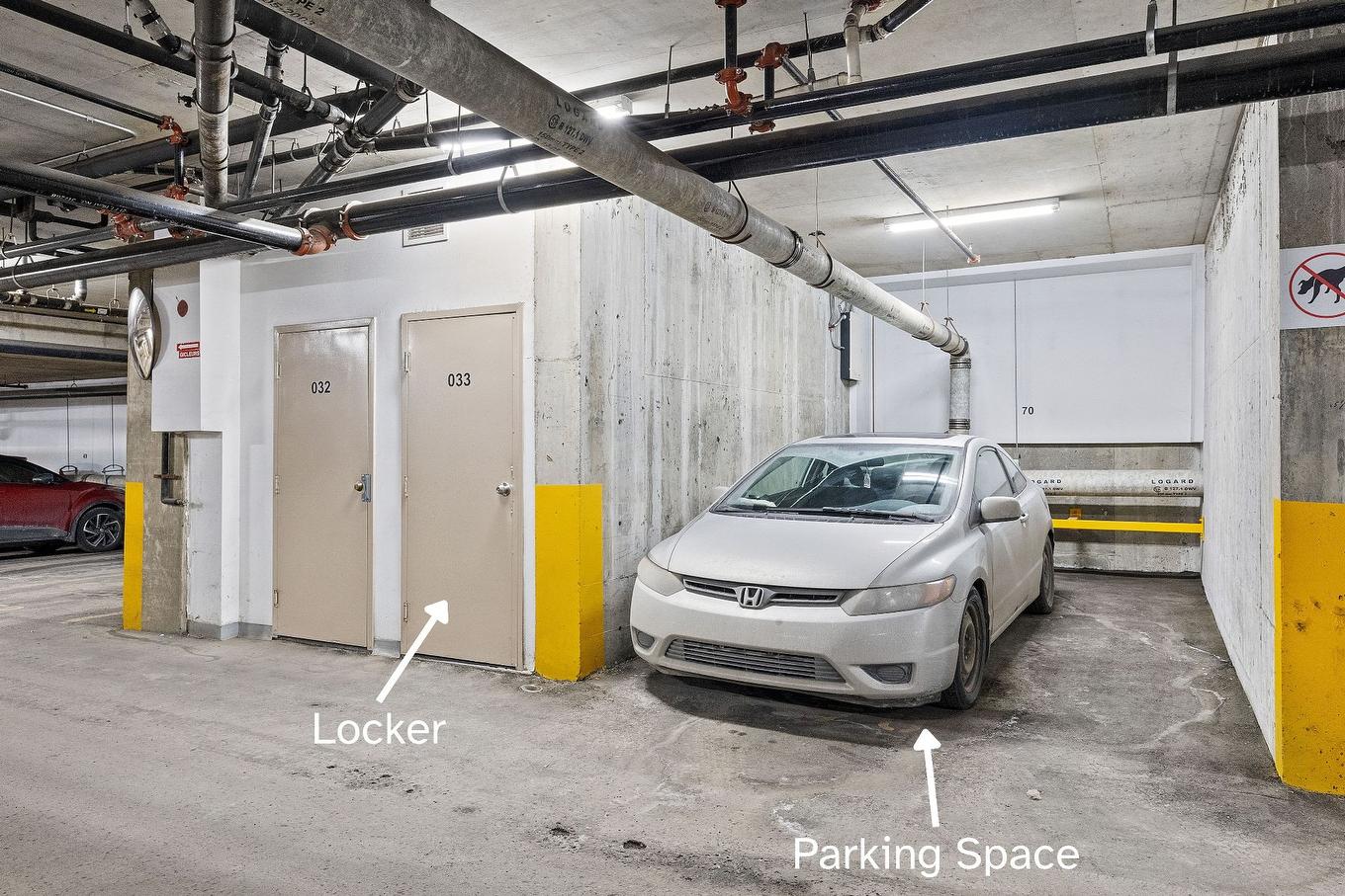 Parking - 404-8580 Rue Raymond-Pelletier, Montréal (Ahuntsic-Cartierville), QC - Indoor Photo Showing Garage