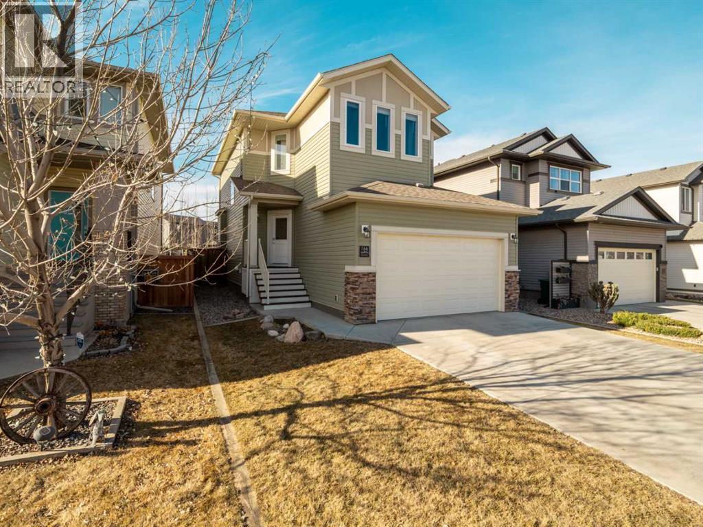 166 Crocus Terrace W, Lethbridge, AB - Outdoor With Facade