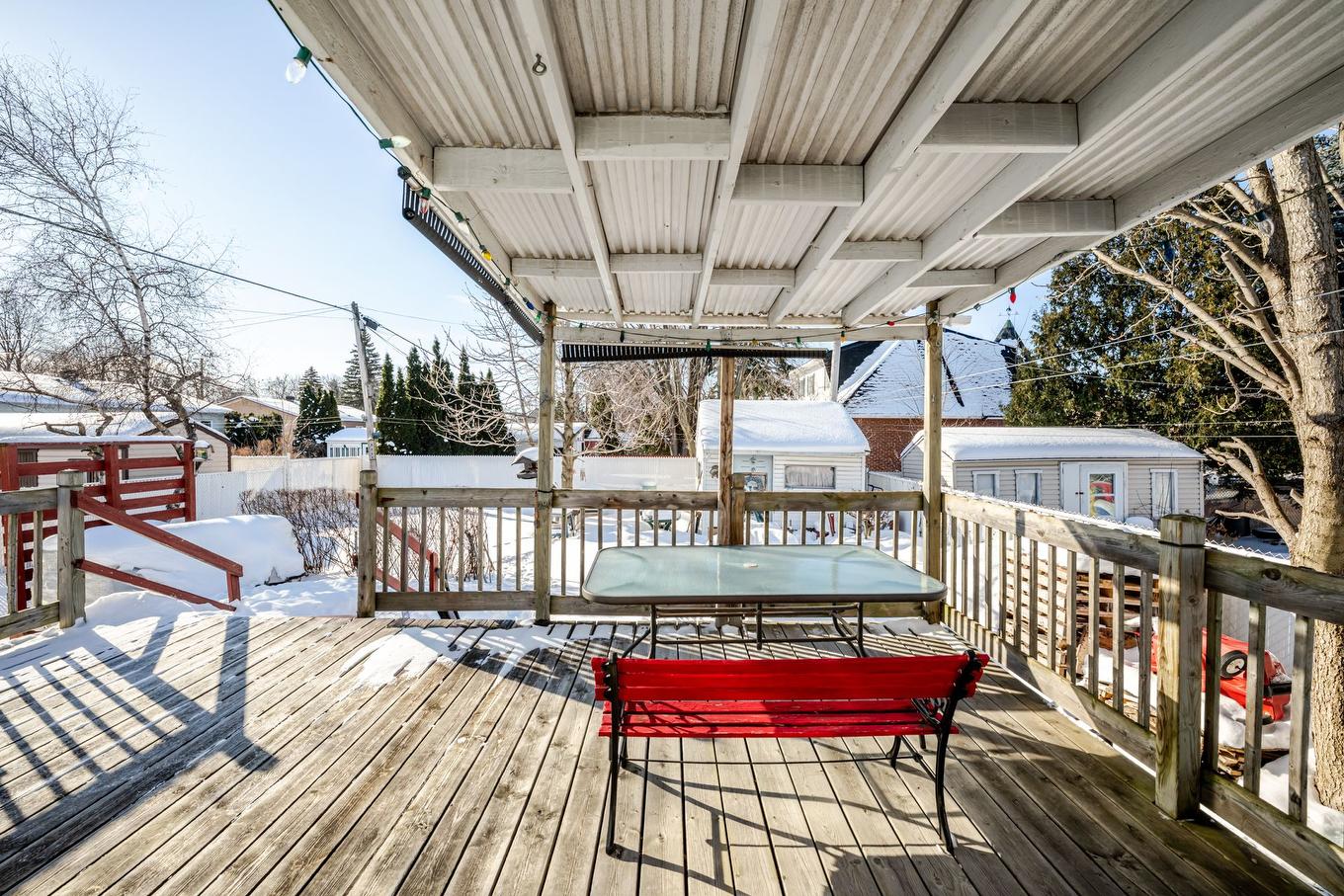 Patio - 5645 Av. Primot, Longueuil (Saint-Hubert), QC - Outdoor With Deck Patio Veranda With Exterior