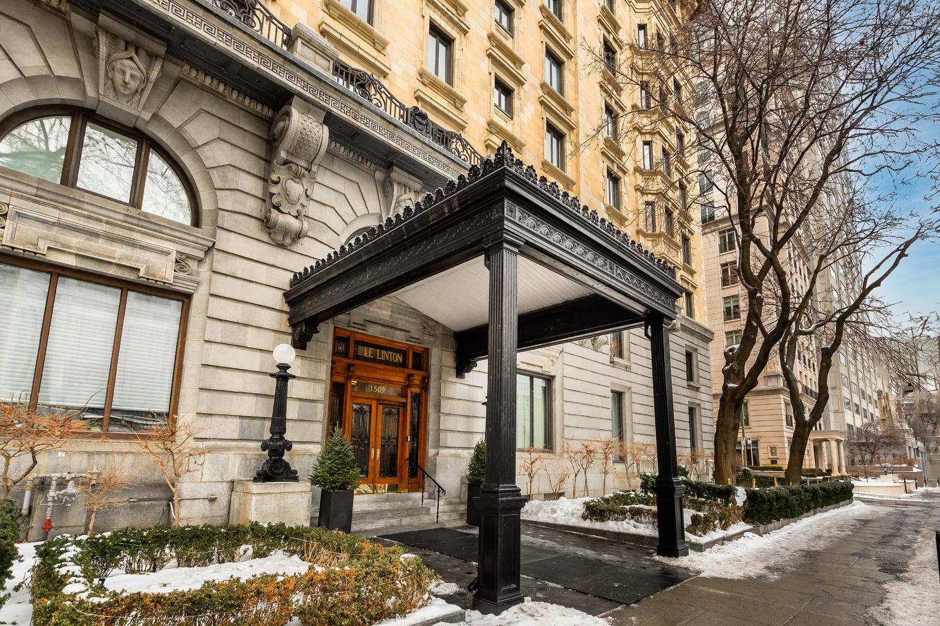 Exterior entrance - 17-1509 Rue Sherbrooke O., Montréal (Ville-Marie), QC - Outdoor