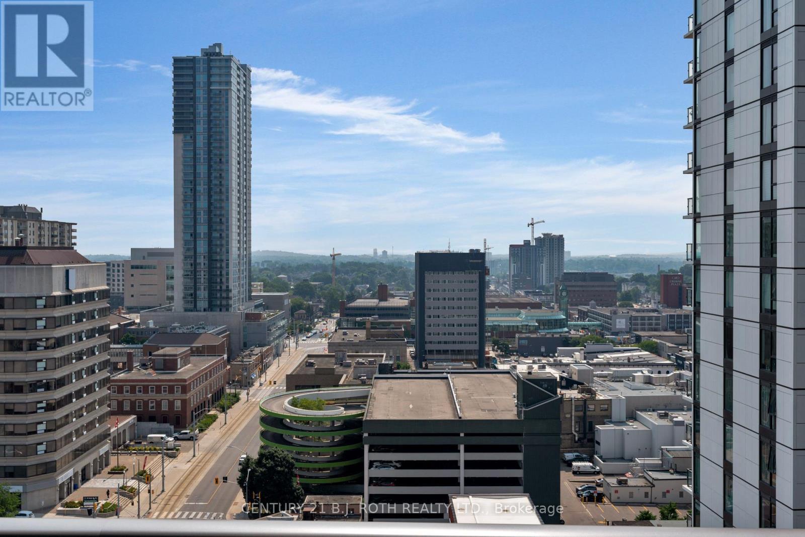 1507 - 85 Duke Street W, Kitchener, ON - Outdoor With View