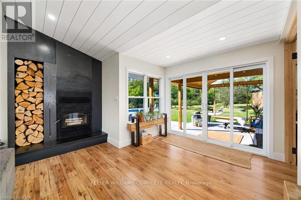 16 Bonisteel Road, Quinte West, ON - Indoor With Fireplace