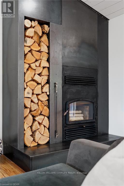 16 Bonisteel Road, Quinte West, ON - Indoor Photo Showing Living Room With Fireplace