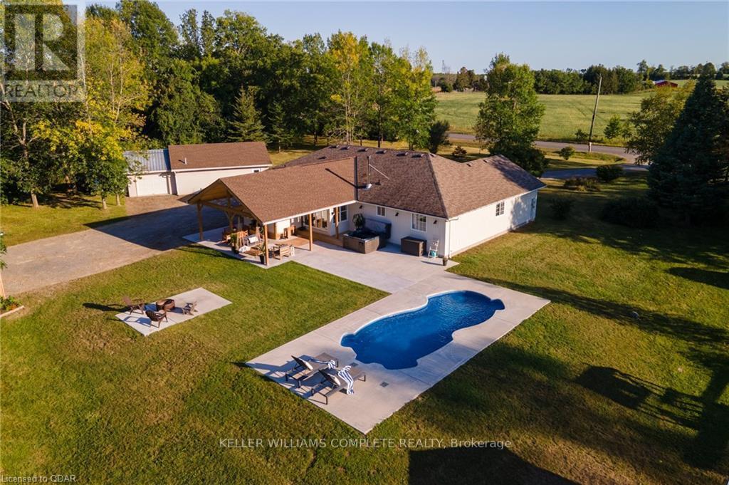 16 Bonisteel Road, Quinte West, ON - Outdoor With In Ground Pool