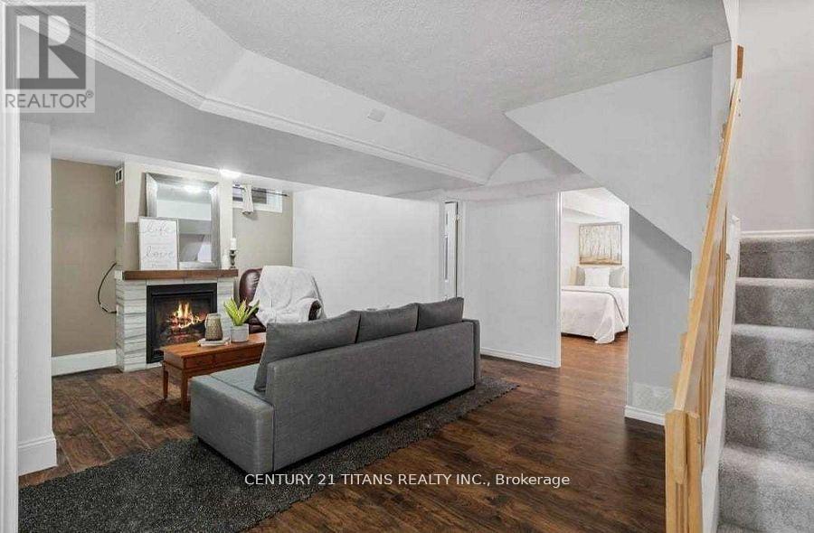 96 Beechnut Crescent, Clarington, ON - Indoor Photo Showing Other Room With Fireplace