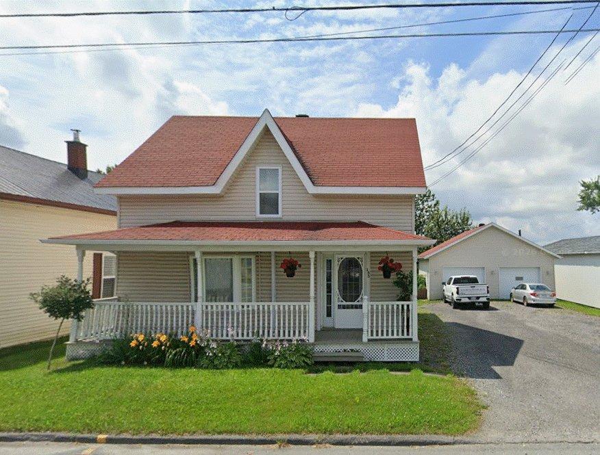 Frontage - 185 Rue Principale (Courcelles), Courcelles/Saint-Évariste, QC - Outdoor With Deck Patio Veranda