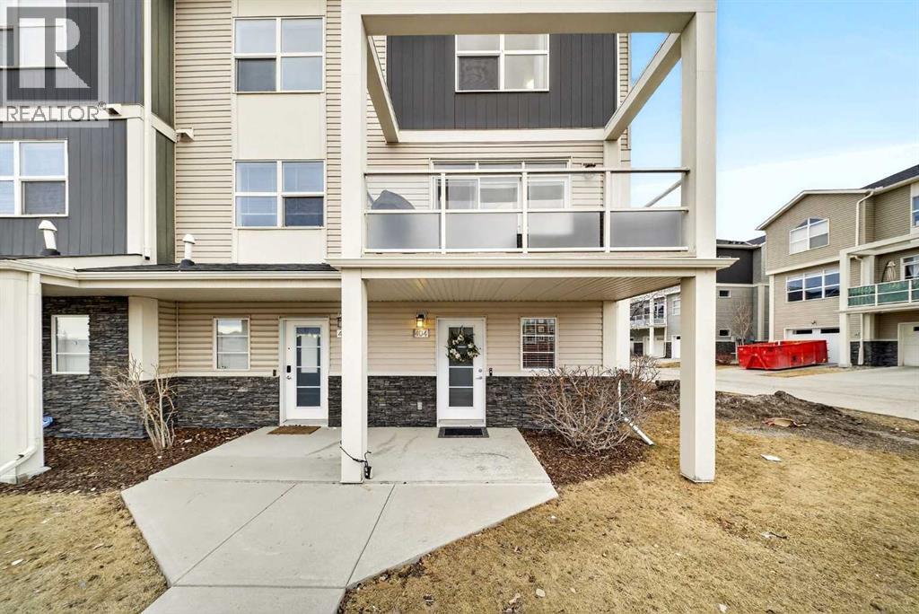 404 Redstone View Ne, Calgary, AB - Outdoor With Balcony With Facade