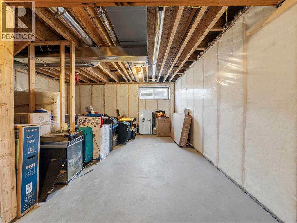 124 Highview Gate Se, Airdrie, AB - Indoor Photo Showing Basement