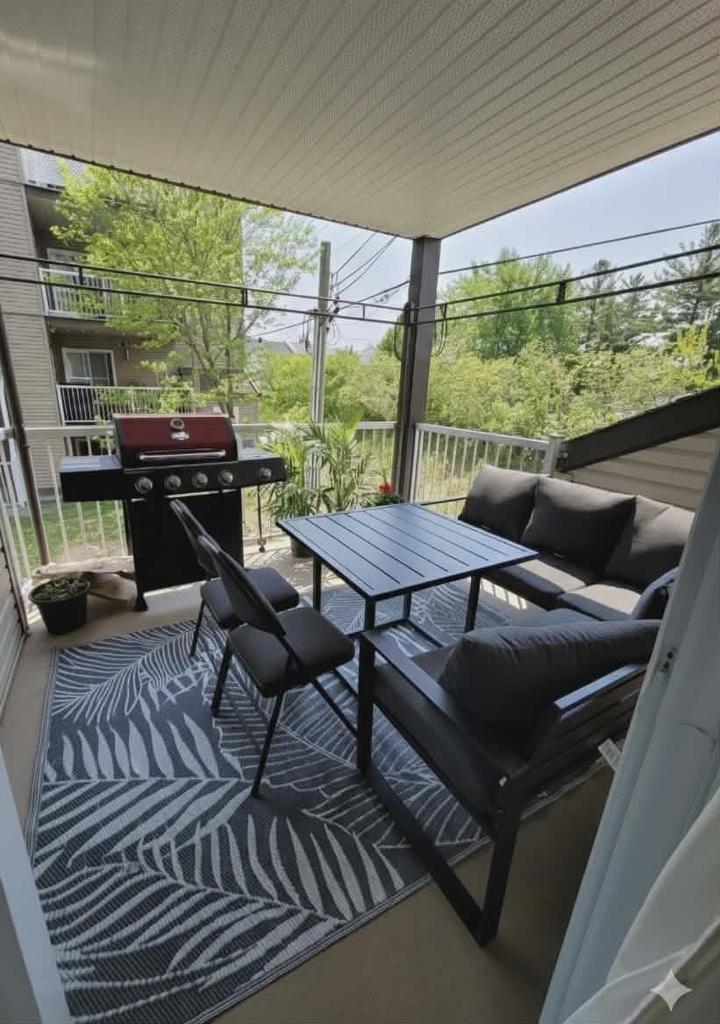 Balcony - 202-5340 Rue Du Bocage, Terrebonne (La Plaine), QC - Outdoor With Deck Patio Veranda With Exterior