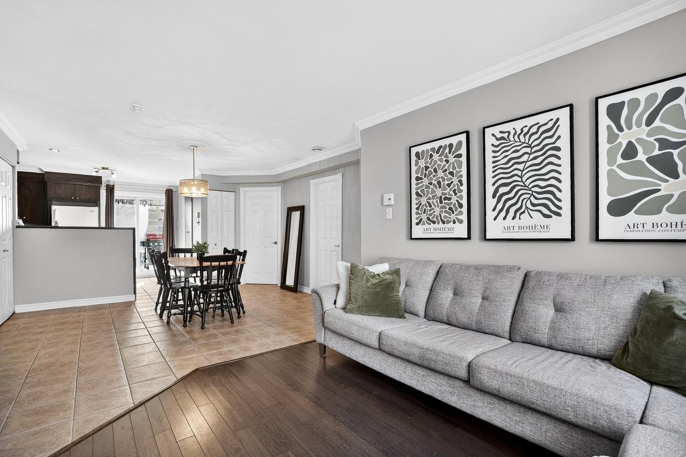 Overall view - 202-5340 Rue Du Bocage, Terrebonne (La Plaine), QC - Indoor Photo Showing Living Room