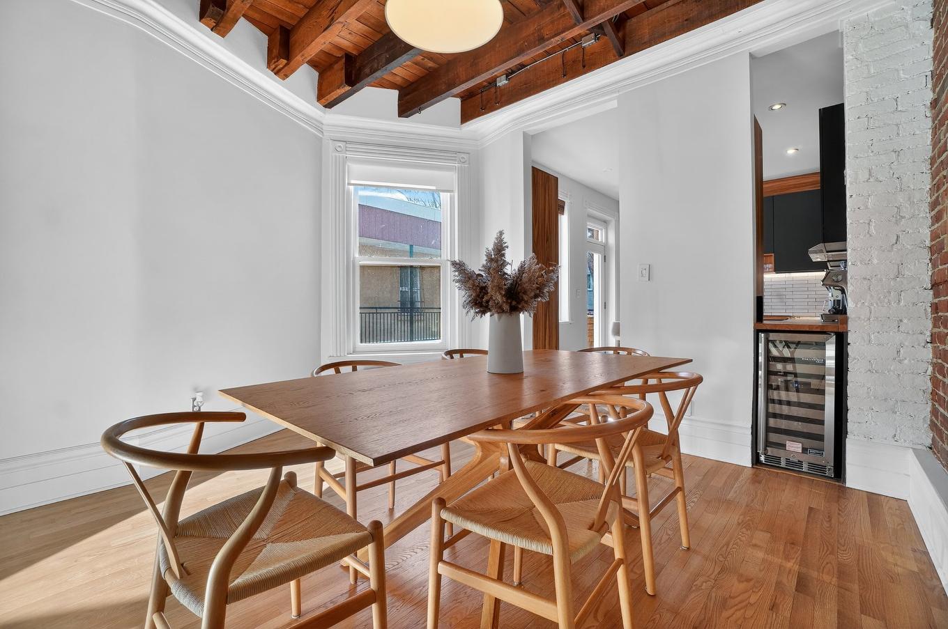 Salle à manger - 3954 Rue De Mentana, Montréal (Le Plateau-Mont-Royal), QC - Indoor Photo Showing Dining Room