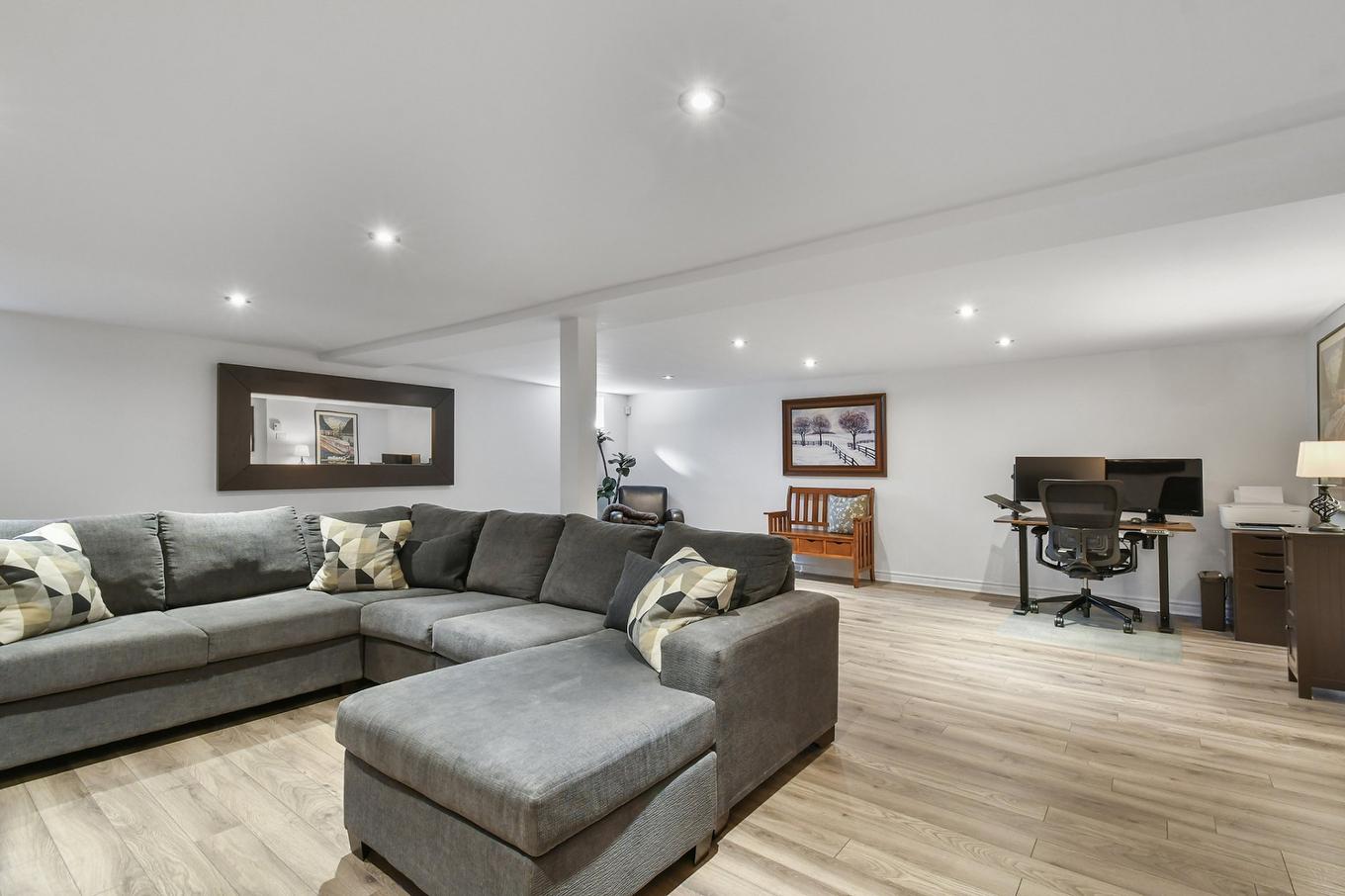 Family room - 9453 Rue Parthenais, Montréal (Villeray/Saint-Michel/Parc-Extension), QC - Indoor Photo Showing Living Room