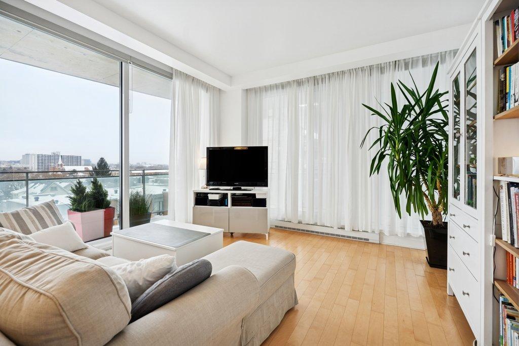 Living room - 505-185 Rue Laurier, Gatineau (Hull), QC - Indoor Photo Showing Living Room