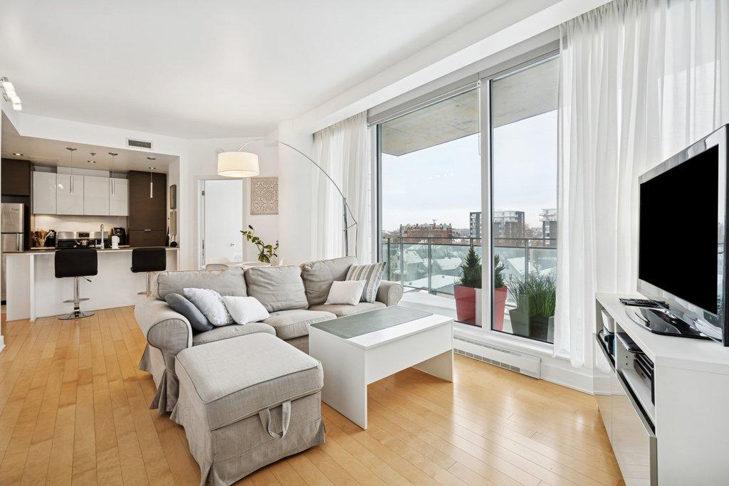 Living room - 505-185 Rue Laurier, Gatineau (Hull), QC - Indoor Photo Showing Living Room