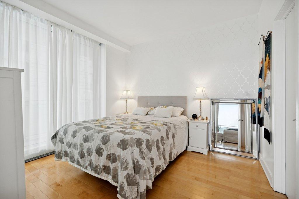 Primary bedroom - 505-185 Rue Laurier, Gatineau (Hull), QC - Indoor Photo Showing Bedroom