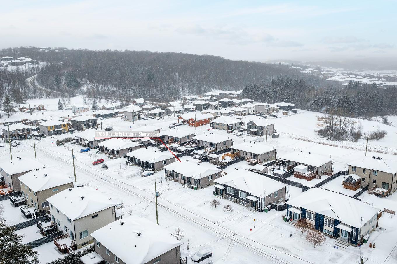 Aerial photo - 1785 Rue De La Laiterie, Sherbrooke (Fleurimont), QC - Outdoor With View
