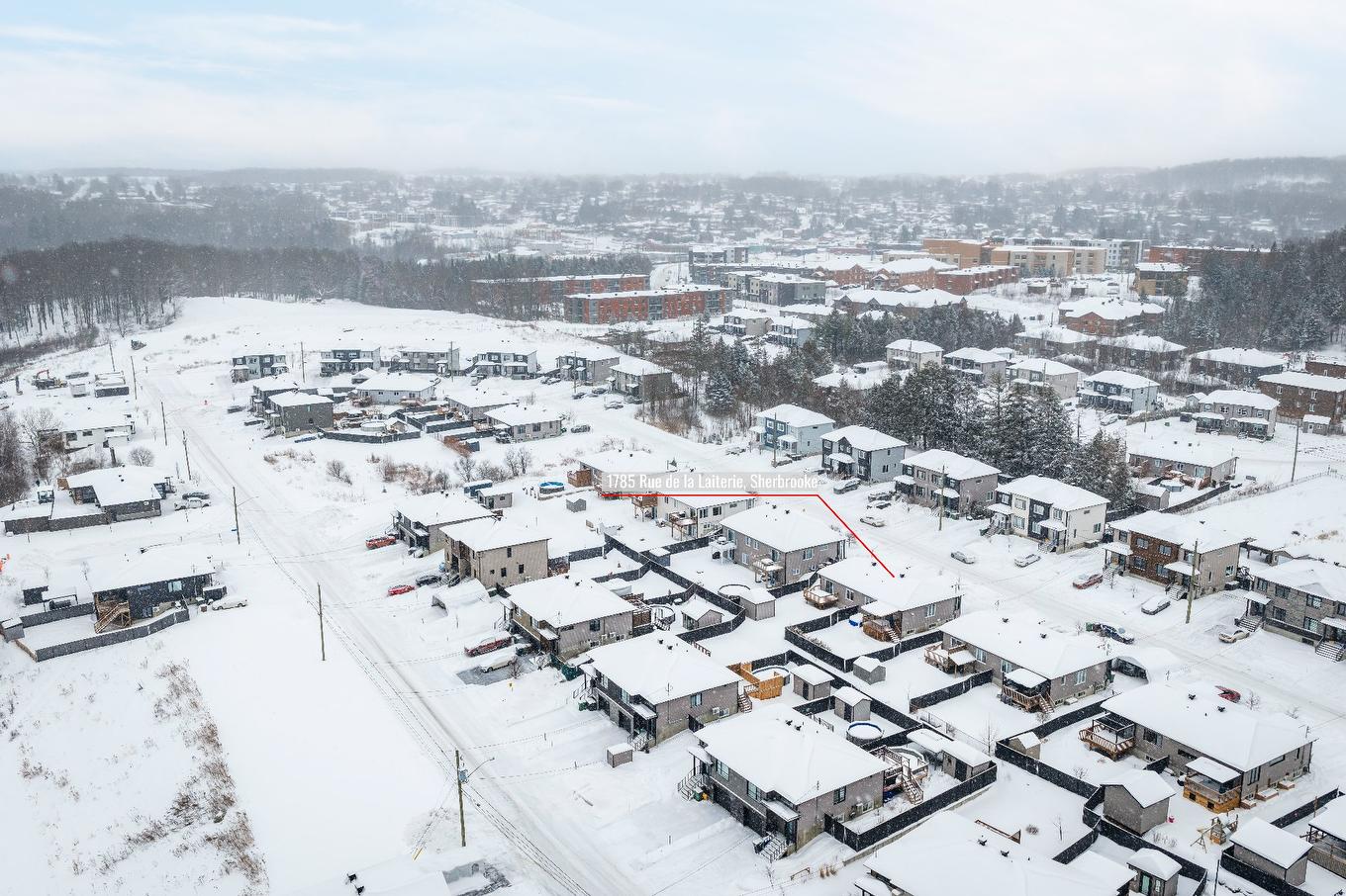 Aerial photo - 1785 Rue De La Laiterie, Sherbrooke (Fleurimont), QC - Outdoor With View