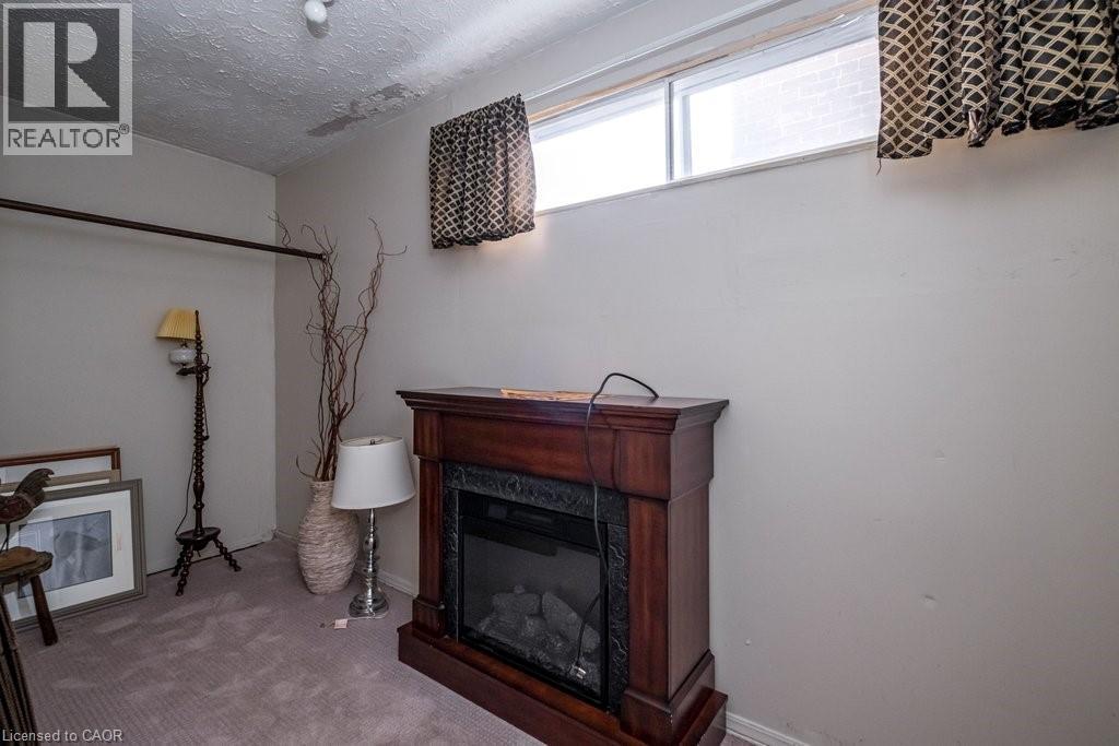 50 Macaulay Street W, Hamilton, ON - Indoor With Fireplace