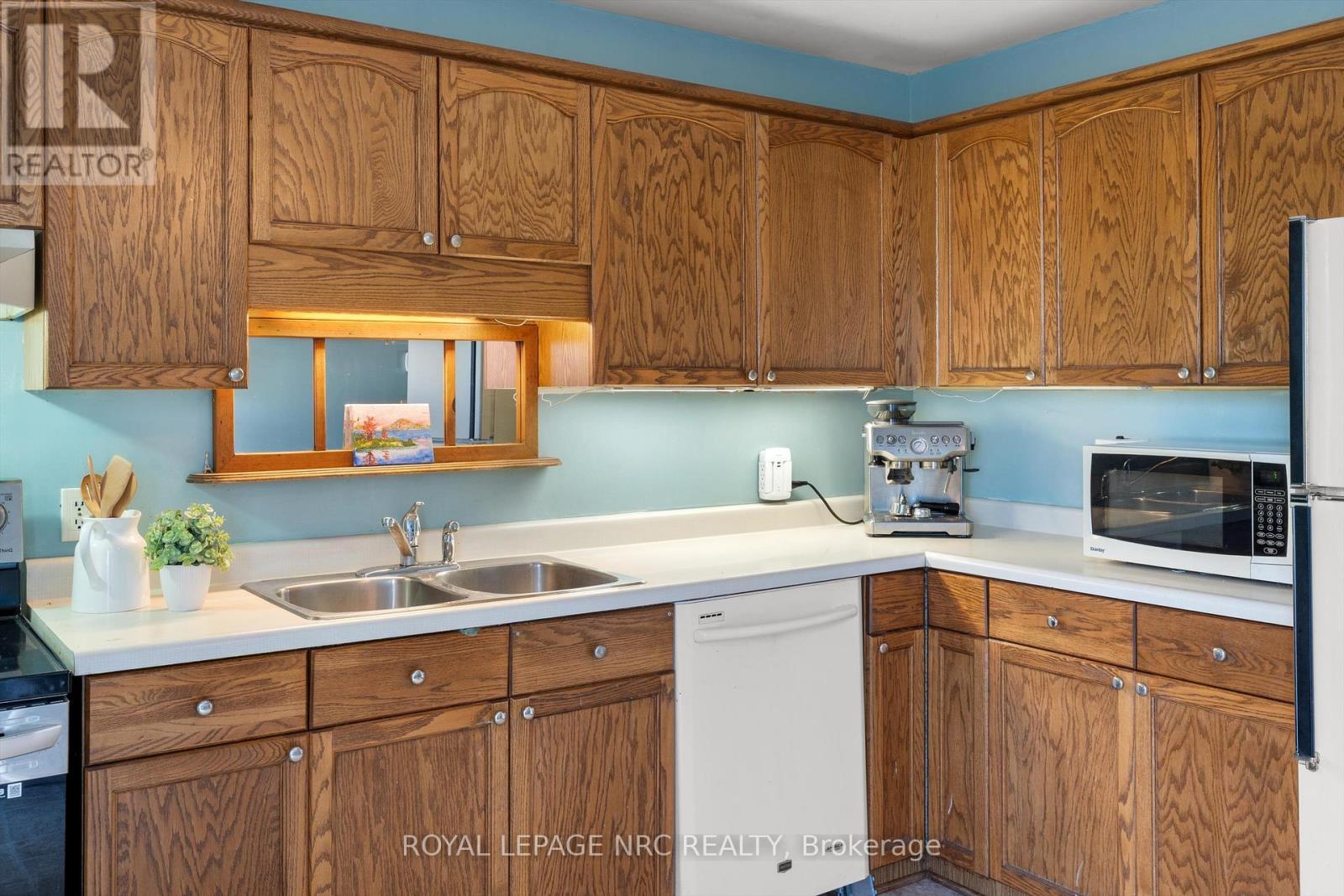 163 Pine Street S, Thorold (Thorold Downtown), ON - Indoor Photo Showing Kitchen With Double Sink
