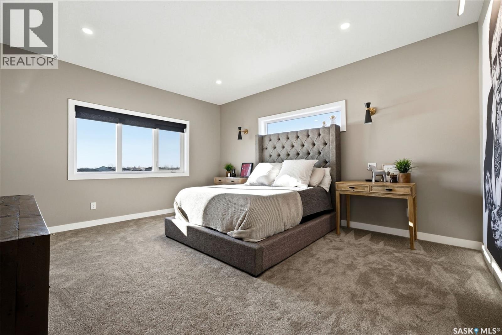 13 Plains Green, Pilot Butte, SK - Indoor Photo Showing Bedroom