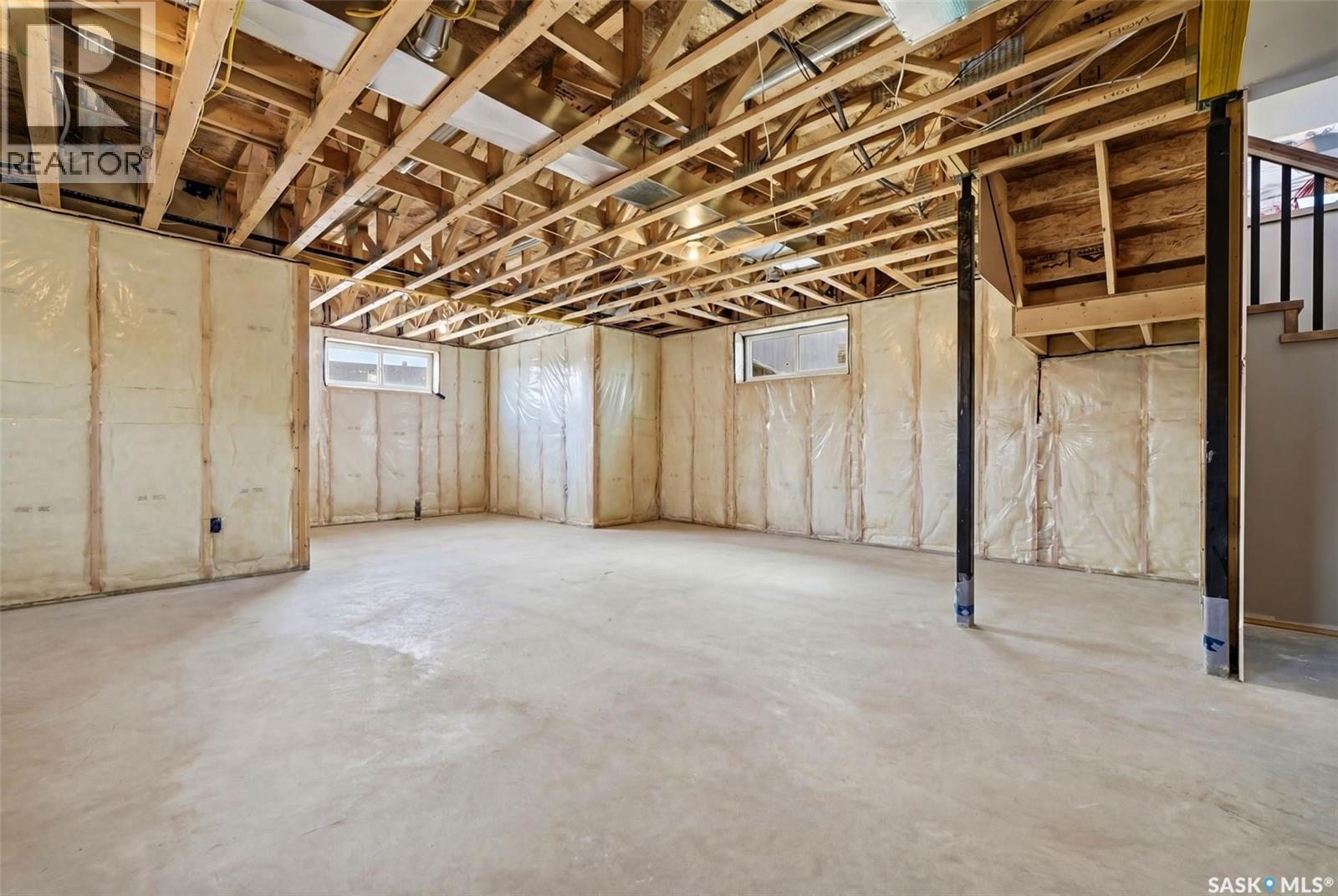 13 Plains Green, Pilot Butte, SK - Indoor Photo Showing Basement