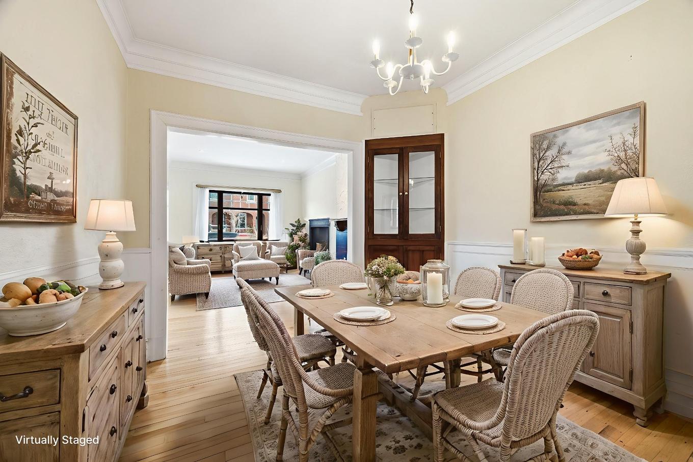 Dining room - 2289 Av. De Clifton, Montréal (Côte-Des-Neiges/Notre-Dame-De-Grâce), QC - Indoor Photo Showing Dining Room