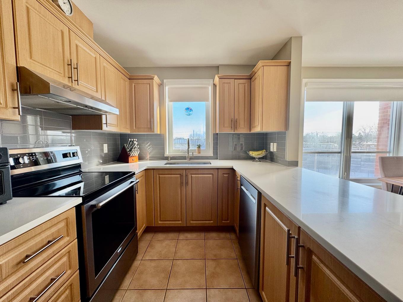 Cuisine - 403-5200 Boul. Des Sources, Montréal (Pierrefonds-Roxboro), QC - Indoor Photo Showing Kitchen