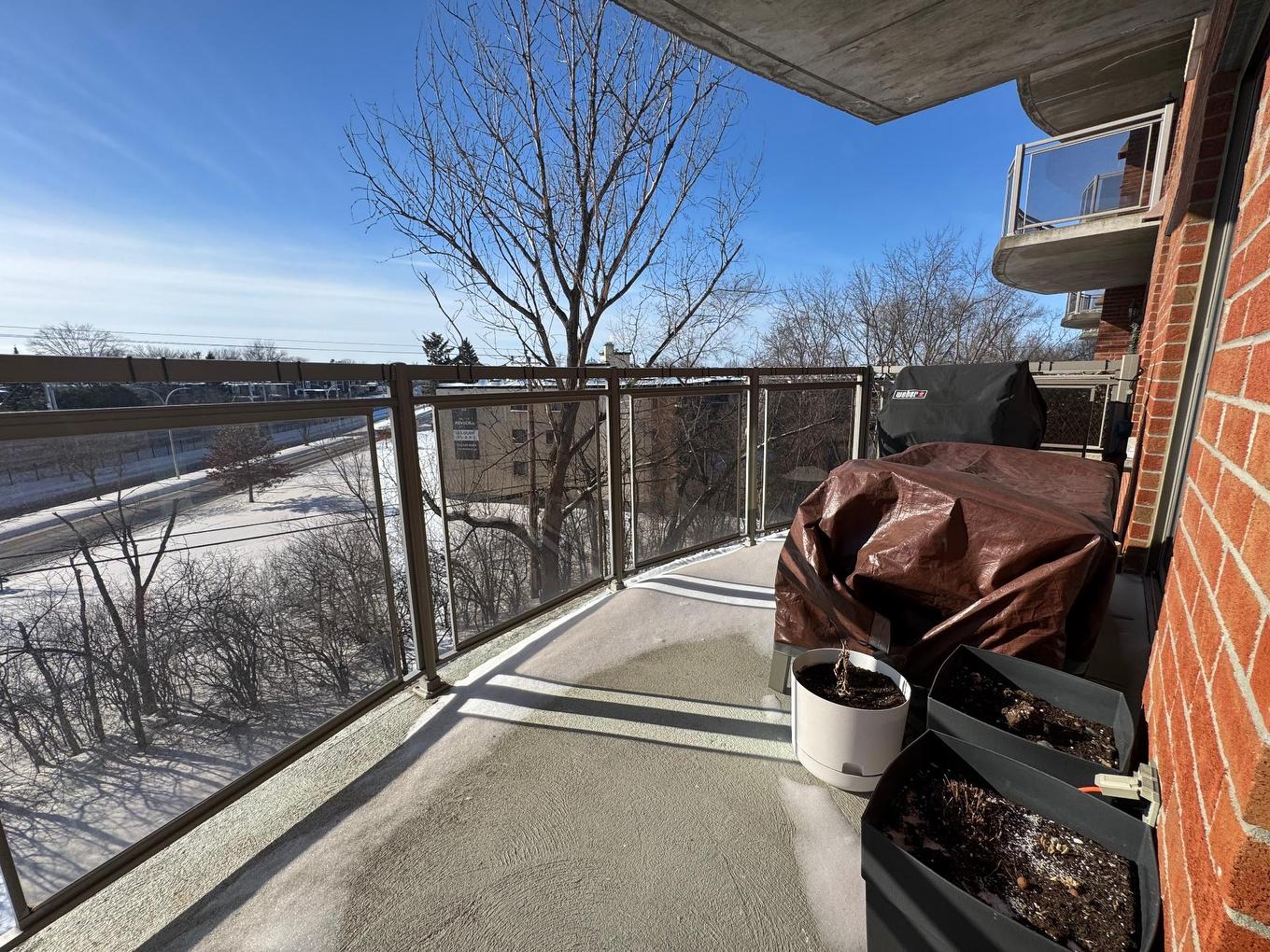 Balcon - 403-5200 Boul. Des Sources, Montréal (Pierrefonds-Roxboro), QC - Outdoor With Exterior
